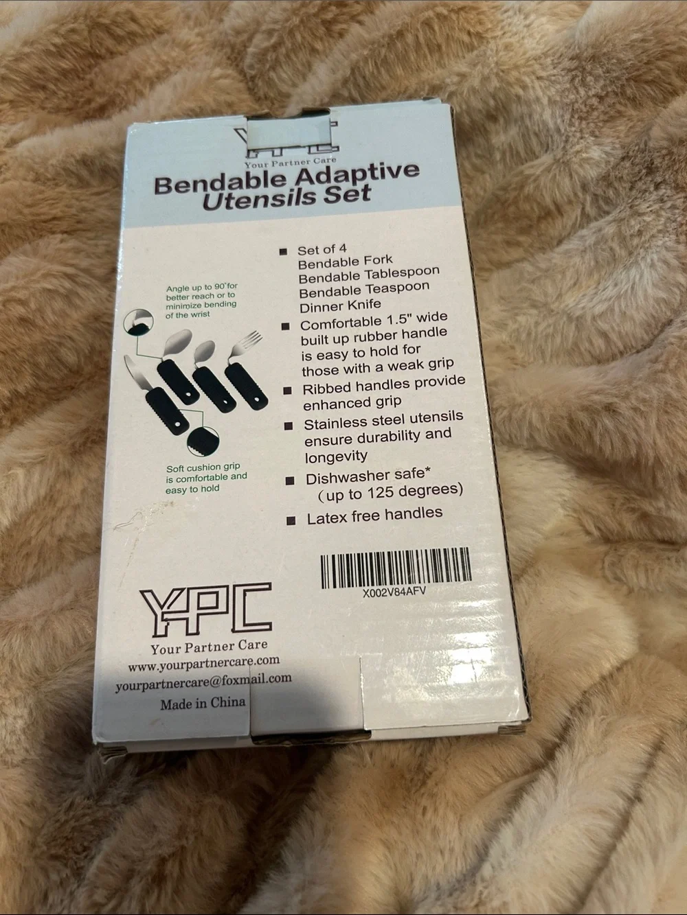 Bendable Adaptive Utensils Set - Black